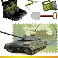 military_theme_vector_164134